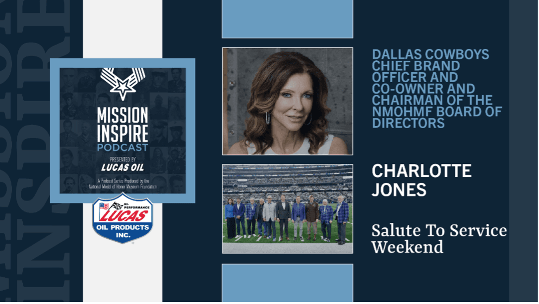 Salute to Service Weekend with Charlotte Jones