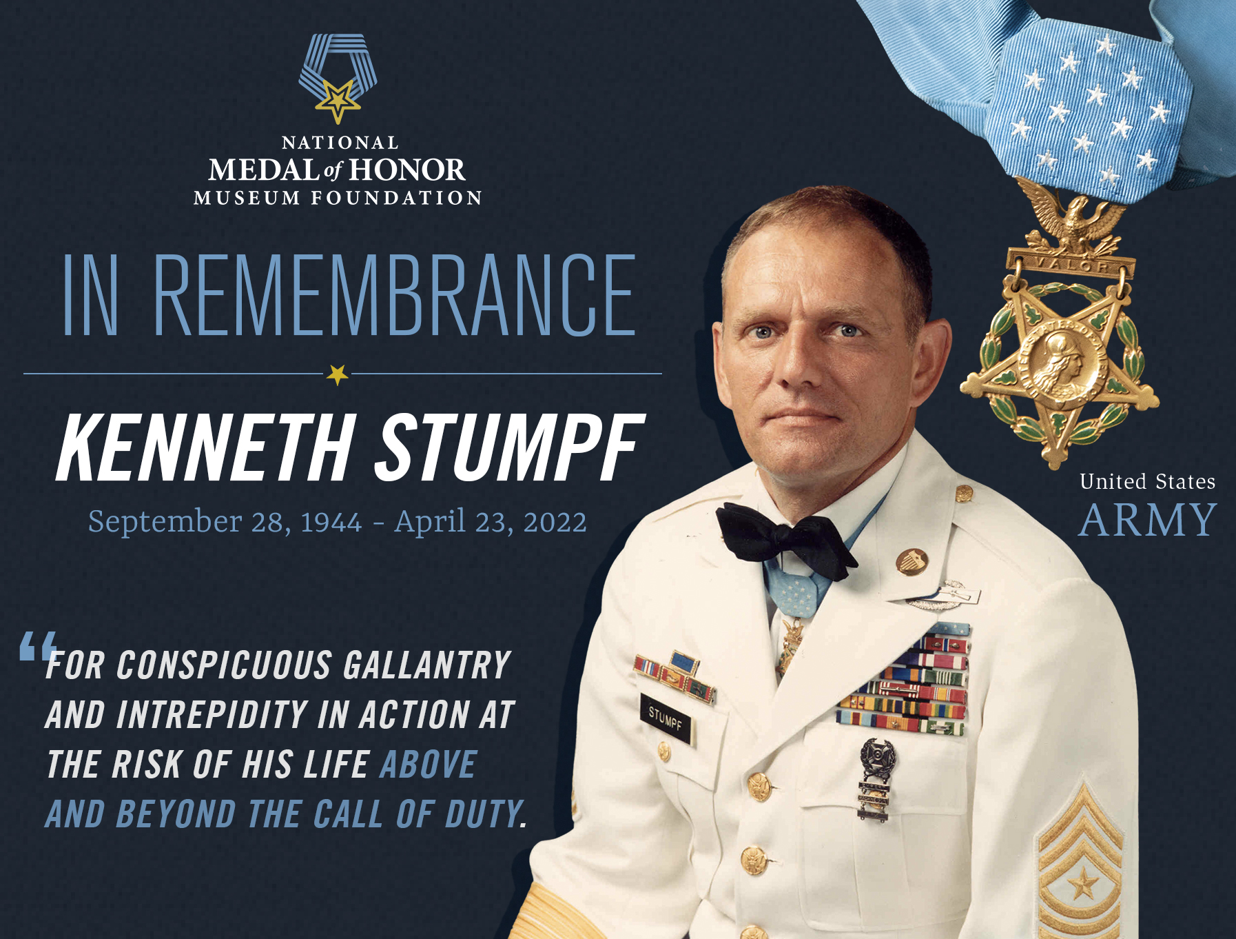 Medal of Honor recipient lost right hand, saved lives